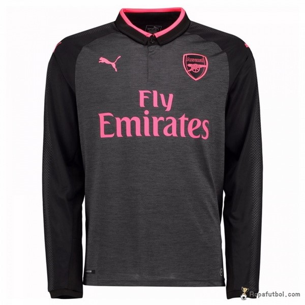 Camiseta Arsenal Replica Tercera Ropa ML 2017/18